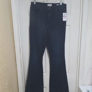 a new day Dark Blue Flare Jeans